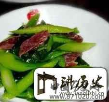 腊肠怎么做好吃?推荐腊肠炒芥蓝