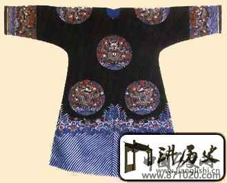 清代后妃龙褂