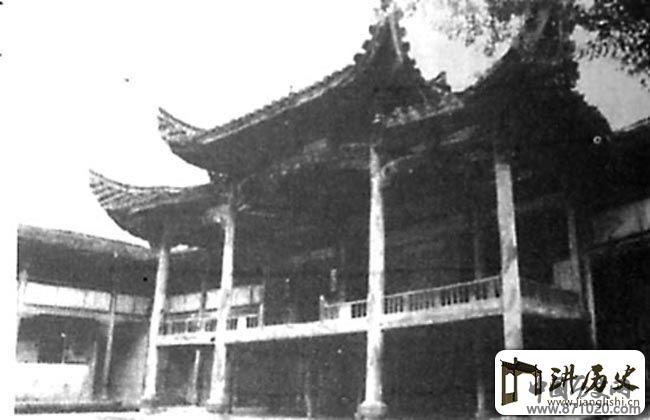 玉山县官溪胡氏祠堂戏楼