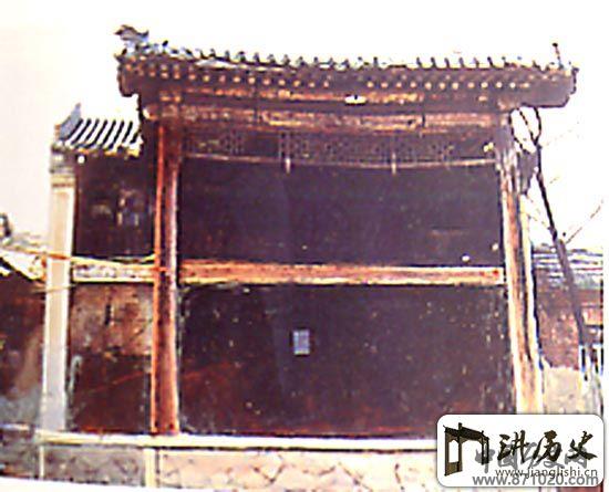 海淀北务村金山寺戏台