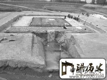 山东定陶发现“黄肠题凑”大型汉墓