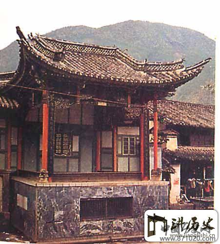 丽江石鼓戏台