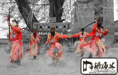 珞巴族信鬼不信神珞巴族纽布跳鬼的风俗