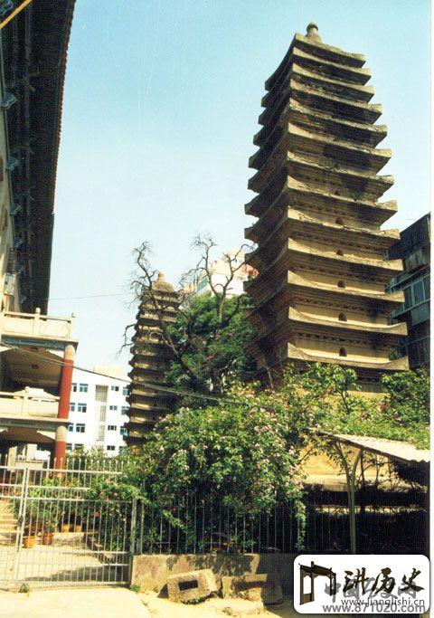云南大德寺双塔