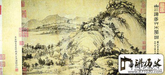 华宝斋《富春山居图》高仿合璧版供不应求