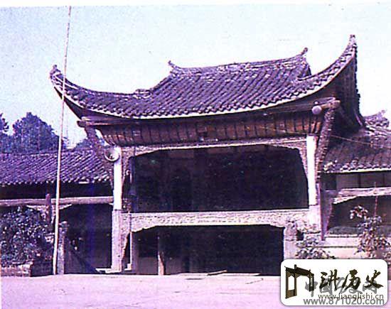 四川涪陵石笼山庄园戏楼