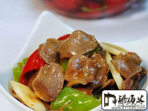 家常菜谱推荐:爆炒鸡胗