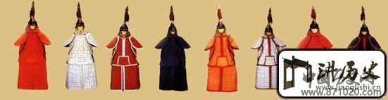 清代八旗兵甲胄