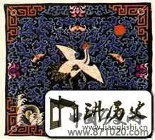 清代文一品补子