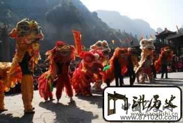 苗族人过苗年时候的“百狮会”是怎么来的