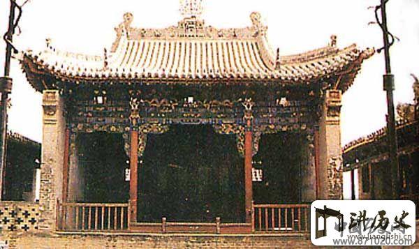 佳县清代白云观戏台