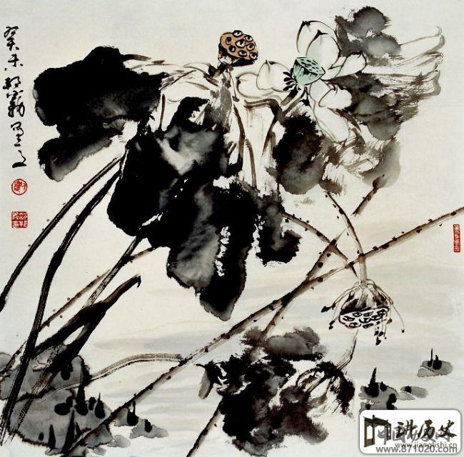 花鸟画名家郝邦义绘画艺术作品