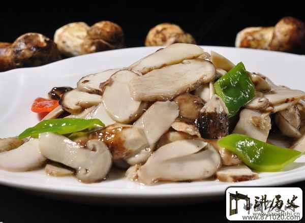 香格里拉珍品：松茸蘑菇