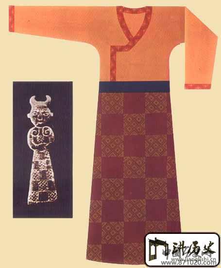 战国妇女服饰之五