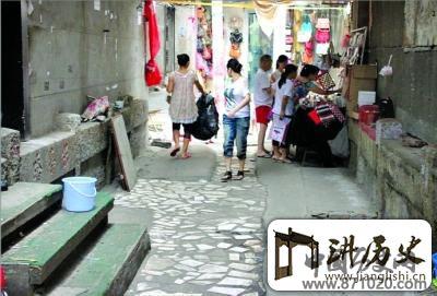 汉口最古保寿硚整体露出地面
