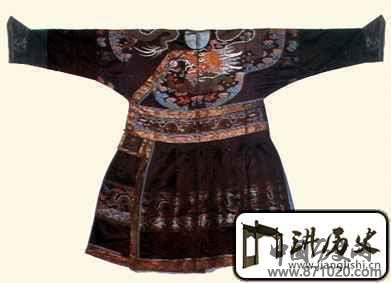 清代官吏绣蟒朝服
