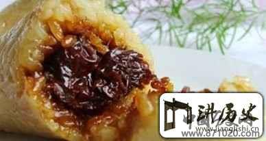 端午节粽子做法介绍：蜜枣粽子的制作方法