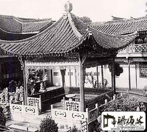 扬州寄啸山庄戏亭(2)