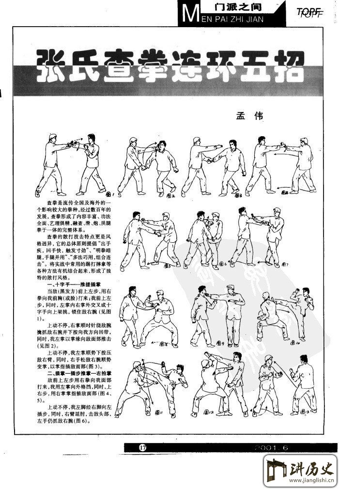 各种风格的查拳