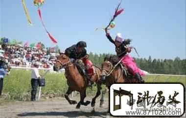 哈萨克族小伙是怎样追上心爱的姑娘的