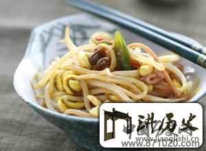 中国饮食:炒黄豆芽的做法