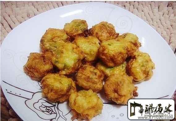 地道特色菜:炸萝卜丸子
